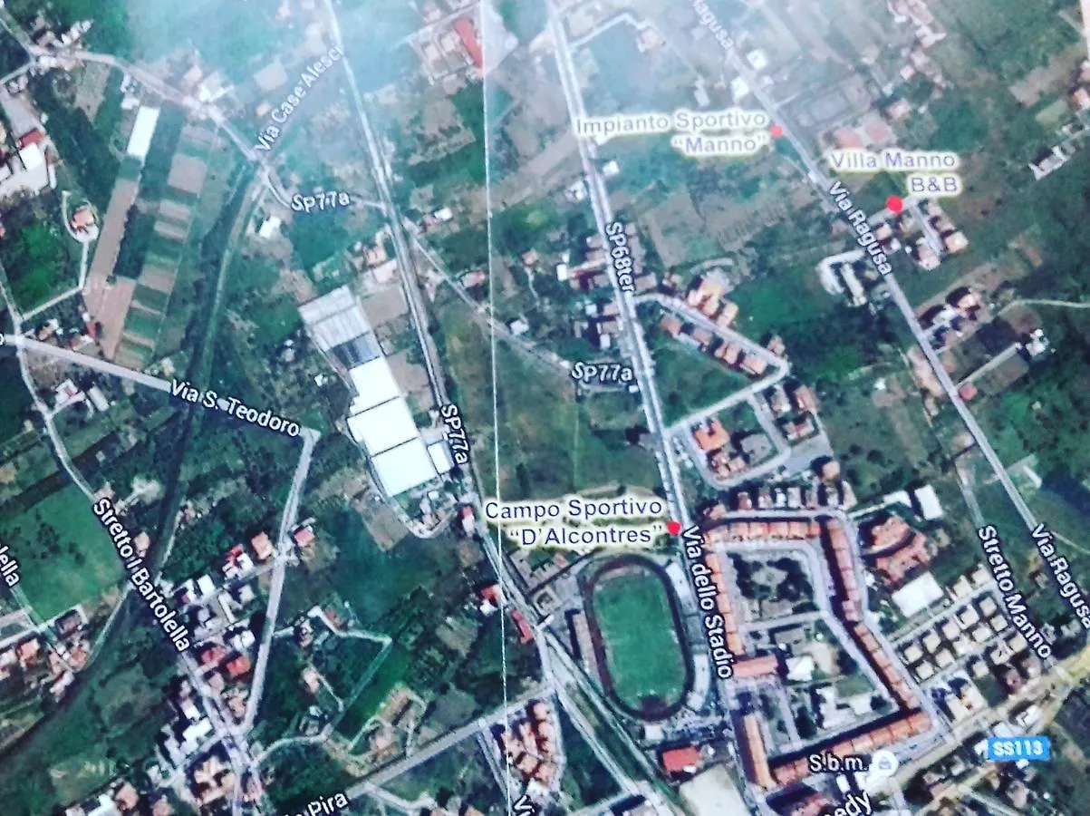 Villa Manno Barcellona-Pozzo di Gotto 0*,